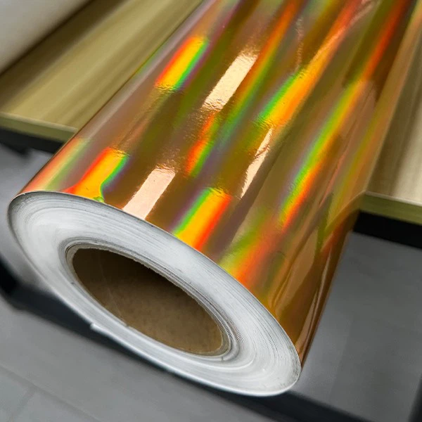 Holographic Motorcycle Vinyl-HoloChrome Gold suppliers